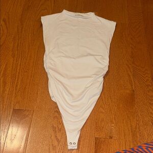 Elegant White Sleeveless Top